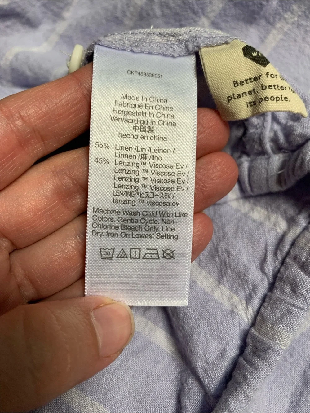 Madewell linen blend